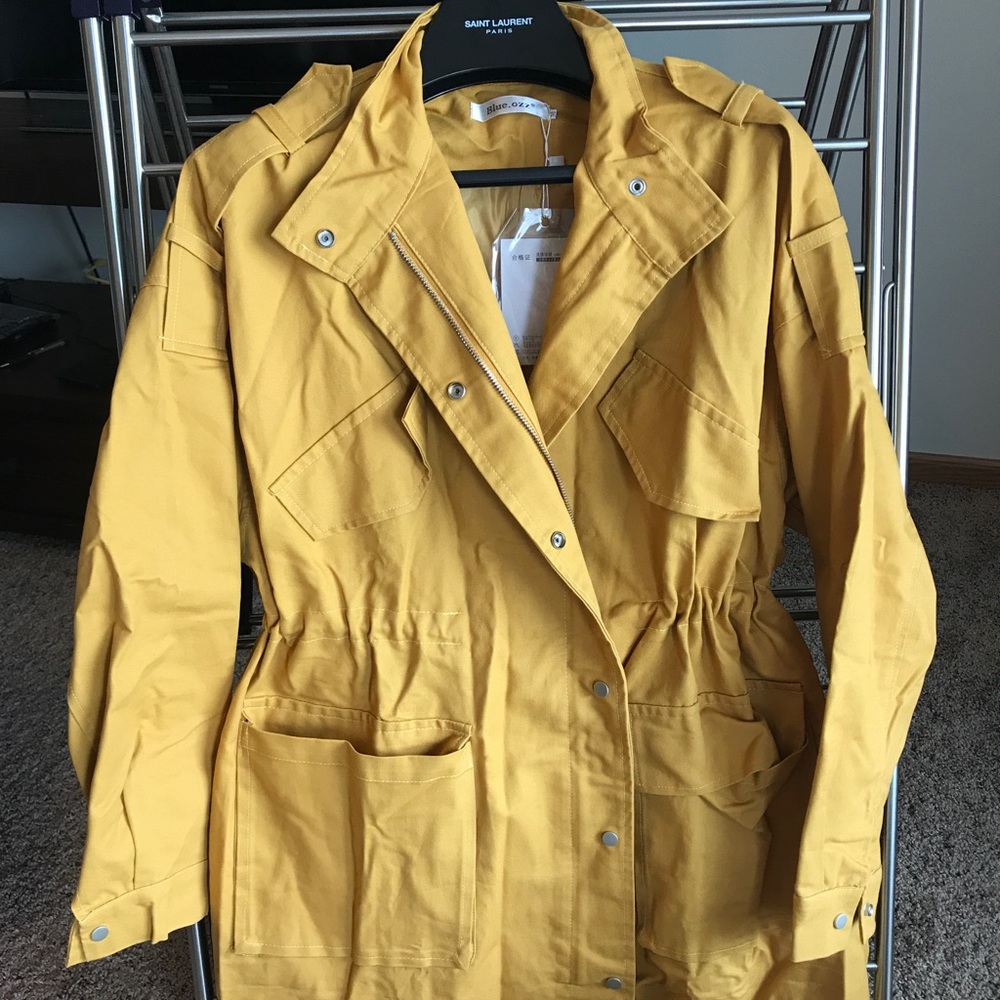 Yellow coat